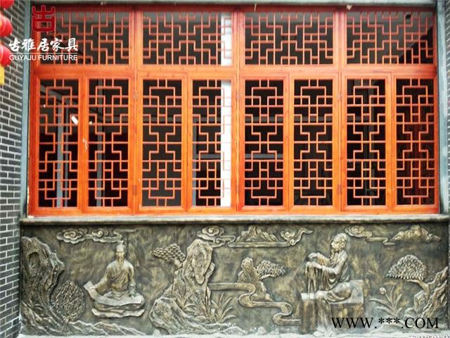 成都哪有仿古門窗廠，實木門窗定制廠家