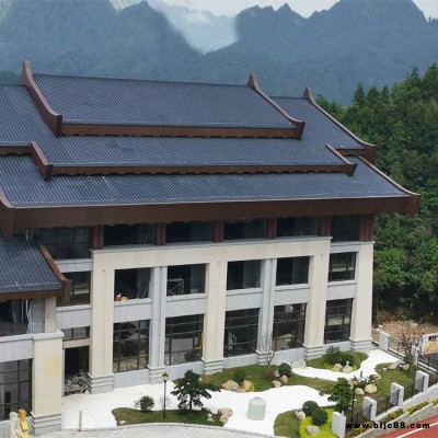 寧德市景區度假山莊高分子仿古筒瓦優異耐候性