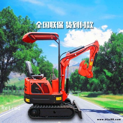 廠家熱銷13履帶式小型挖掘機性能穩定操作簡單微型挖掘機果園農業挖掘機批發