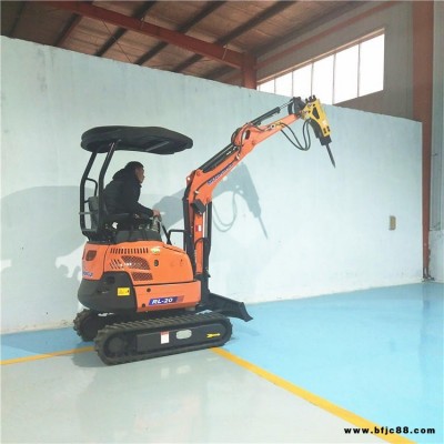日力重機20挖掘機破碎錘 小工程用小型挖掘機 生產廠家 包郵全國