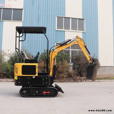 三缸先導小型挖掘機 魚塘挖溝用的挖掘機 大棚15挖掘機視頻指導