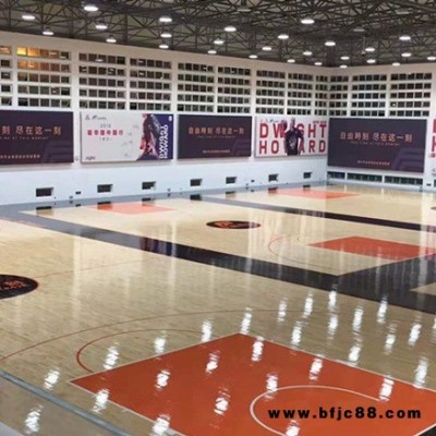 運動木地板 籃球館木地板 柞木運動木地板 方體