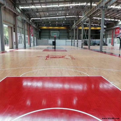 籃球場館運動木地板 a級運動木地板 楓樺木運動木地板 廠家直銷