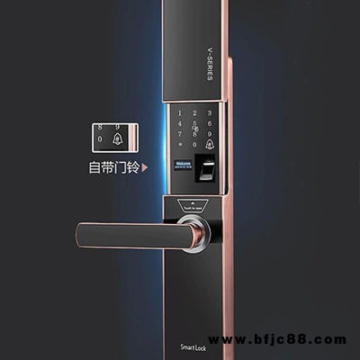 宏興智能門鎖 HX-BZD5 家用全自動(dòng)指紋鎖 指紋門鎖