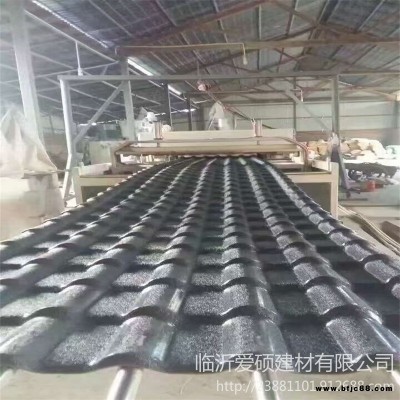 山東樹(shù)脂瓦廠家 別墅屋面裝飾瓦 仿古樹(shù)脂琉璃瓦 合成樹(shù)脂瓦