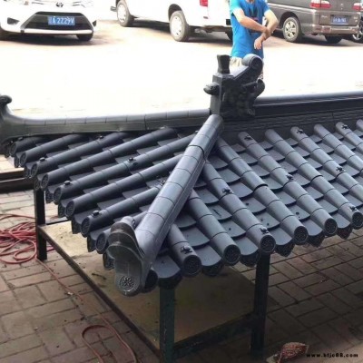 金拓廠家銷售樹脂瓦 PP一體樹脂瓦 酒店裝飾瓦