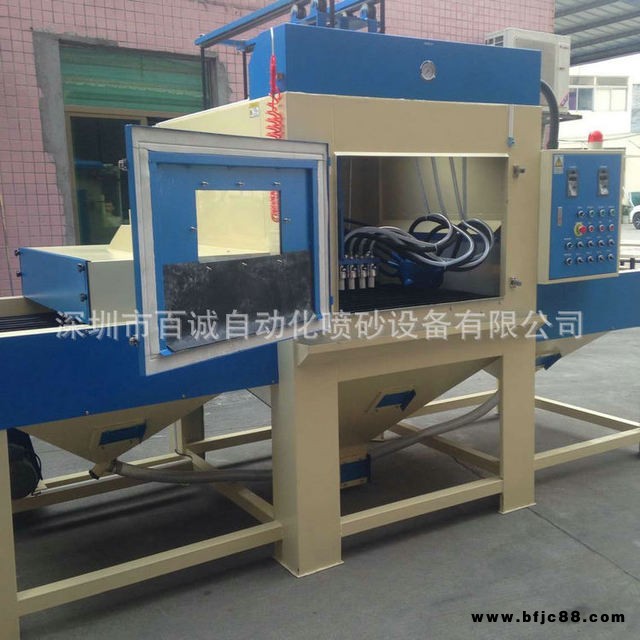 瓷磚噴砂機 瓷磚背景墻自動噴砂機 石材打深度自動噴砂設備廠家