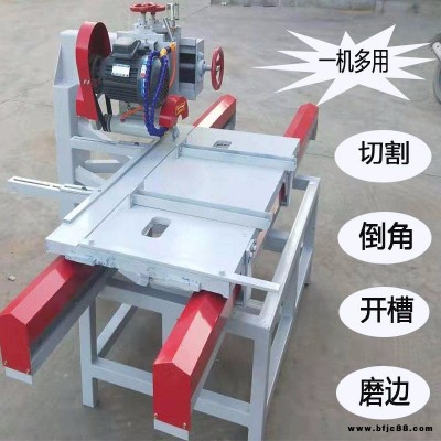 多功能瓷磚切割機 臺式大理石材切割機 開槽45度倒角磨邊機多功能瓷磚切割機 瓷磚開槽機 瓷磚加工機械 佰贏瓷磚磨邊機