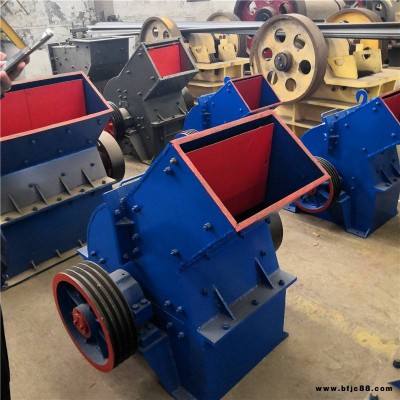 四川冰晶石破碎機 紅磚錘式破石機 200x300型小型移動打砂機