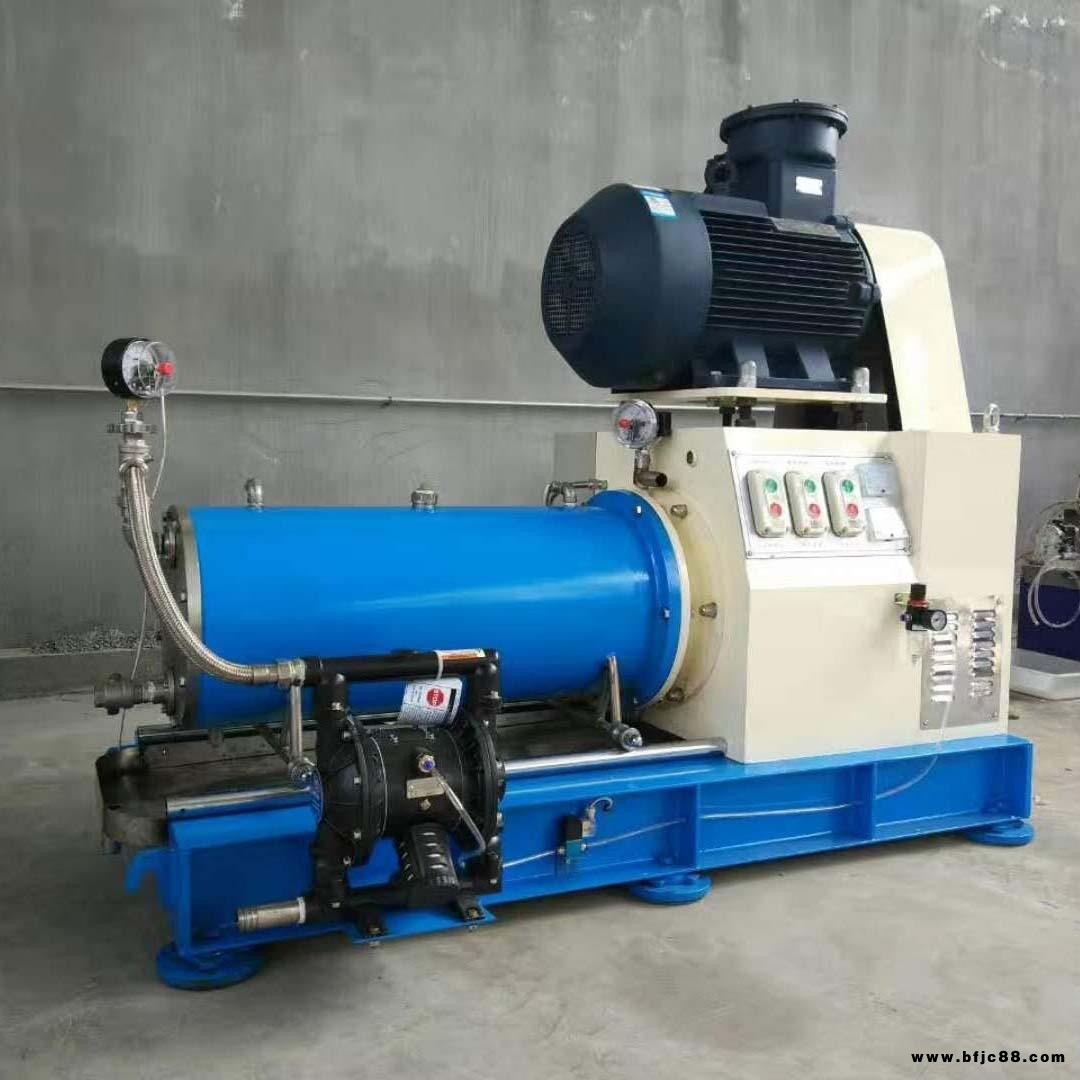 急售100L大型不銹鋼臥式砂磨機/石墨烯分散研磨機  陶瓷臥式砂磨機