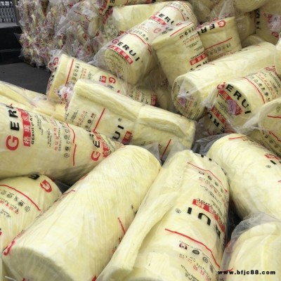 廠家 北京 沃福 鋼結構玻璃棉氈 90mm玻璃絲保溫棉 一平米價格
