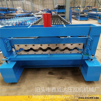 彩鋼橫掛板設(shè)備 鑫威達(dá)壓瓦機 全自動750型橫掛板設(shè)備 定做各種規(guī)格冷彎成型機