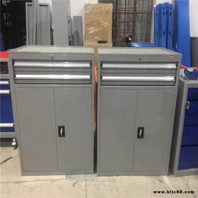天津對開門工具柜，佰納克重型工具柜，帶掛板工作臺廠家