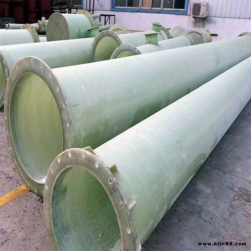 坤隆環(huán)保玻璃鋼管道 DN4000大口徑纏繞夾砂排污水管道 電纜保護(hù)管 拉纏電纜管