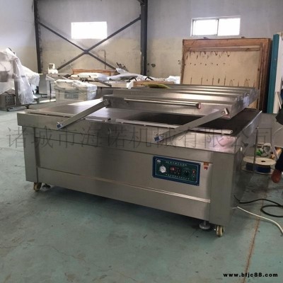 定做型保溫材料真空封口機 隔熱玻璃棉雙室整型真空封口設(shè)備 海諾真空包裝機廠家