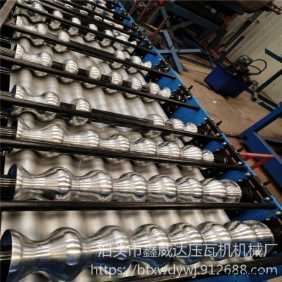 鑫威達品牌 全自動780型外墻橫掛板設備 780型大圓弧設備 定做各種規格異形設備