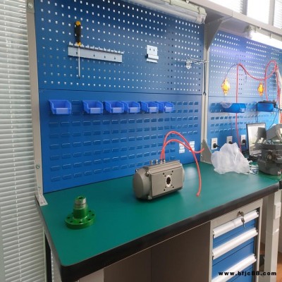 天津帶掛板工作臺，佰納克防靜電工作臺，重型鉗工工作臺廠家