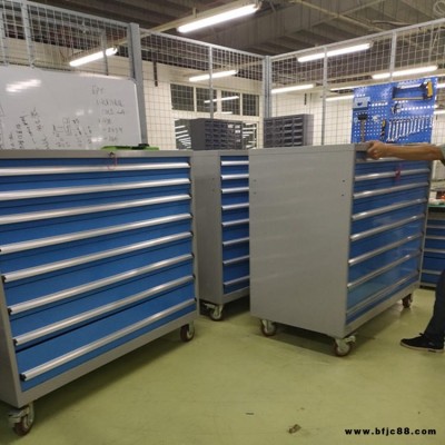 西青移動工具柜，佰納克重型工具柜，維修工具柜，帶掛板工具柜廠家