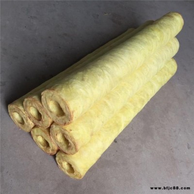 硬質玻璃棉管殼 玻璃棉保溫管 鐵皮保溫玻璃棉管 大能