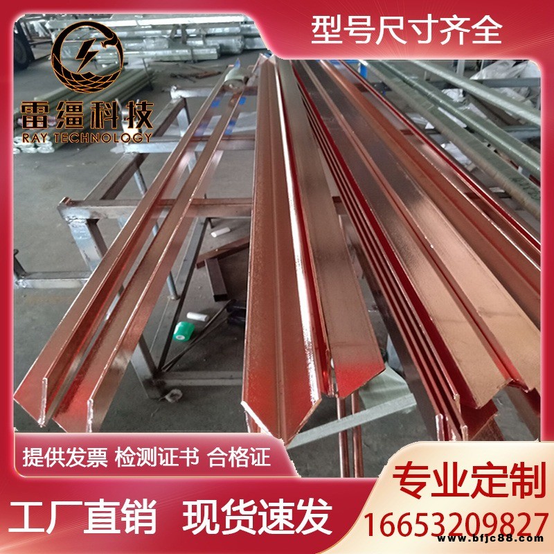 雷韁科技 角鋼 鍍銅角鋼 銅包鋼角鋼 生產(chǎn)廠家