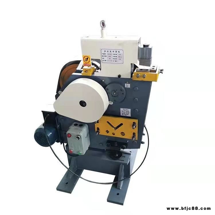 扁鐵沖孔機 盛泰機械 方鋼裁角剪切機 多功能角鋼沖剪機  堅固耐用