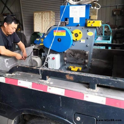 科銳 多功能角鋼沖剪機 小型角鐵槽鋼切斷機 角鋼切斷沖孔一體機 槽鋼剪切機 現(xiàn)貨