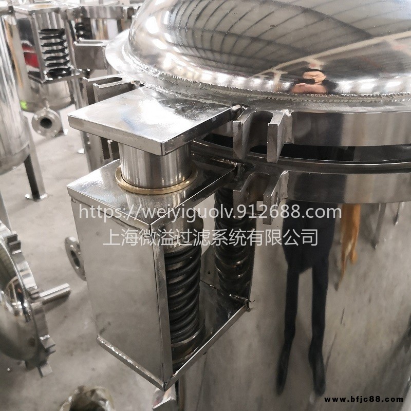 不銹鋼旋開袋式過濾器 快開吊環(huán)多袋式過濾機 可定制鏡面拋光 啞光噴砂