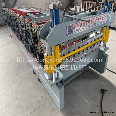 壓瓦機 彩鋼瓦機器 全自動壓瓦機 壓彩涂板成型設備 雙層840-900壓瓦機 東越壓瓦機 可定制品質上乘