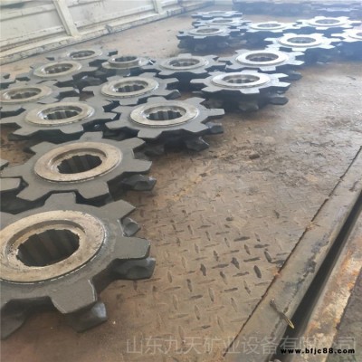 定制刮板機鏈輪 九天供應(yīng)礦用合金結(jié)構(gòu)鋼制造刮板機鏈輪