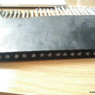 玉樹防撕裂提升帶鋼絲提升帶生產(chǎn)廠家鋼絲皮帶宗澤工業(yè)鋼絲繩提升帶