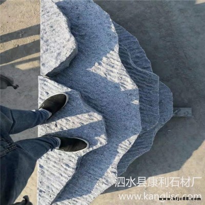 康利石材批發芝麻灰花崗巖石材，魯灰石材廠家 魯灰石材芝麻灰生產廠家