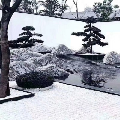 園林切片石 園林雕刻景觀石 園林自然景觀石