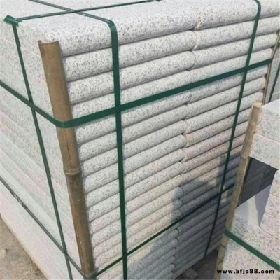 天然花崗巖批發 青島品質白麻 山東白麻 光面荔枝面白麻石材報價
