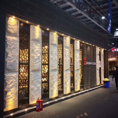PU聚氨酯文化石輕質文化石發泡每平方45KG閣瑞石源頭工廠