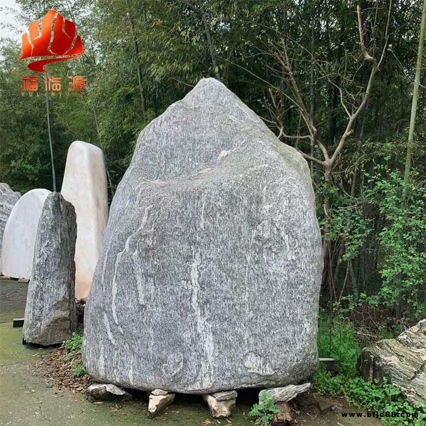 福臨源泰山石 武漢基地專(zhuān)業(yè)加工定制批發(fā)泰山石門(mén)牌石景觀石