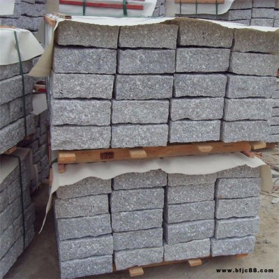 廠家直銷石路牙石 馬路側(cè) 天然花崗巖 路沿石芝麻白 芝麻灰道牙石