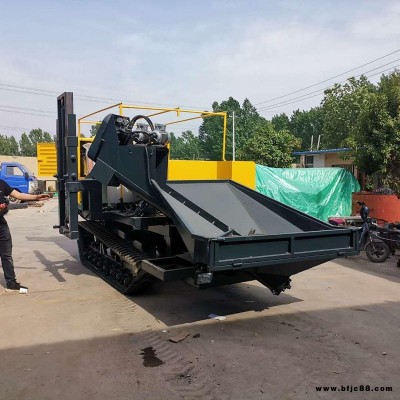 德信邊溝渠道滑膜機(jī) 水溝攔水帶成型滑模機(jī)  履帶式路沿石滑模機(jī)