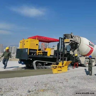 潤達路沿石水溝滑模成型機 路肩石滑模成型機 路邊石成型機