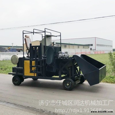 潤達廠家供應全國路沿石滑膜機 瀝青砂攔水帶成型機 路緣石滑膜機