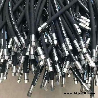 旺隆高壓油管液壓油管挖機油管膠管橡膠管鋼絲編織質量保證