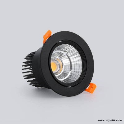 led深防眩射燈嵌入式天花燈客廳走廊玄關筒燈客廳無主燈照明