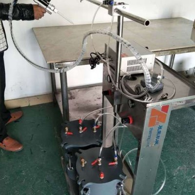 地埋燈灌膠機，LED燈點膠機，AB雙液點膠機，樹脂灌膠機，雙液點膠機,