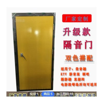 加工定制隔音門 鋼質仿木紋轉印隔音門 聲學隔音門廠家錄音棚用門