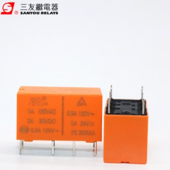 三友繼電器DSY2Y-S-205L 兩組轉(zhuǎn)換1A120VAC替HFD27/G5V-2