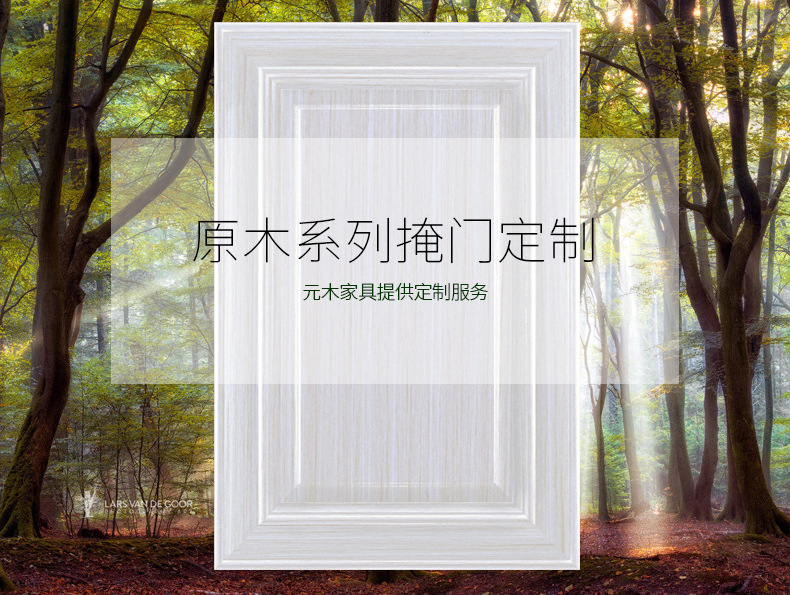 佛山廠家直銷櫥柜門板衣柜平開門板定制現代簡約時尚多款色選擇示例圖4