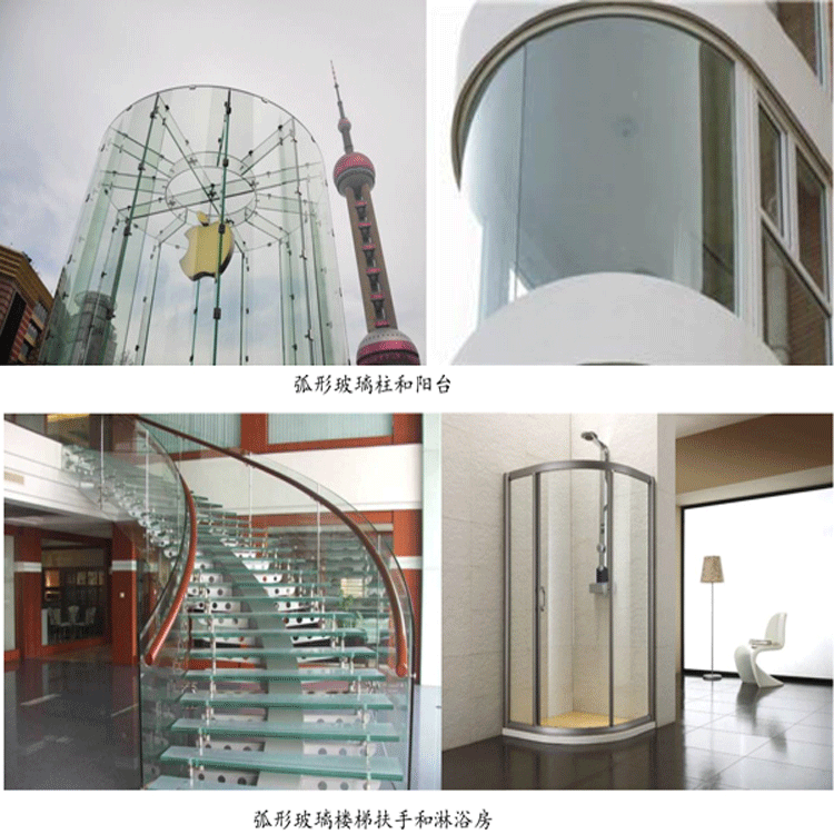 廠家定制藝術夾絲淋浴房5+5鋼化玻璃平開門浴屏簡易方形沐浴房示例圖9