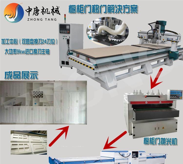 自動開料機  加工中心 數(shù)控實木門櫥柜衣柜開料機示例圖3