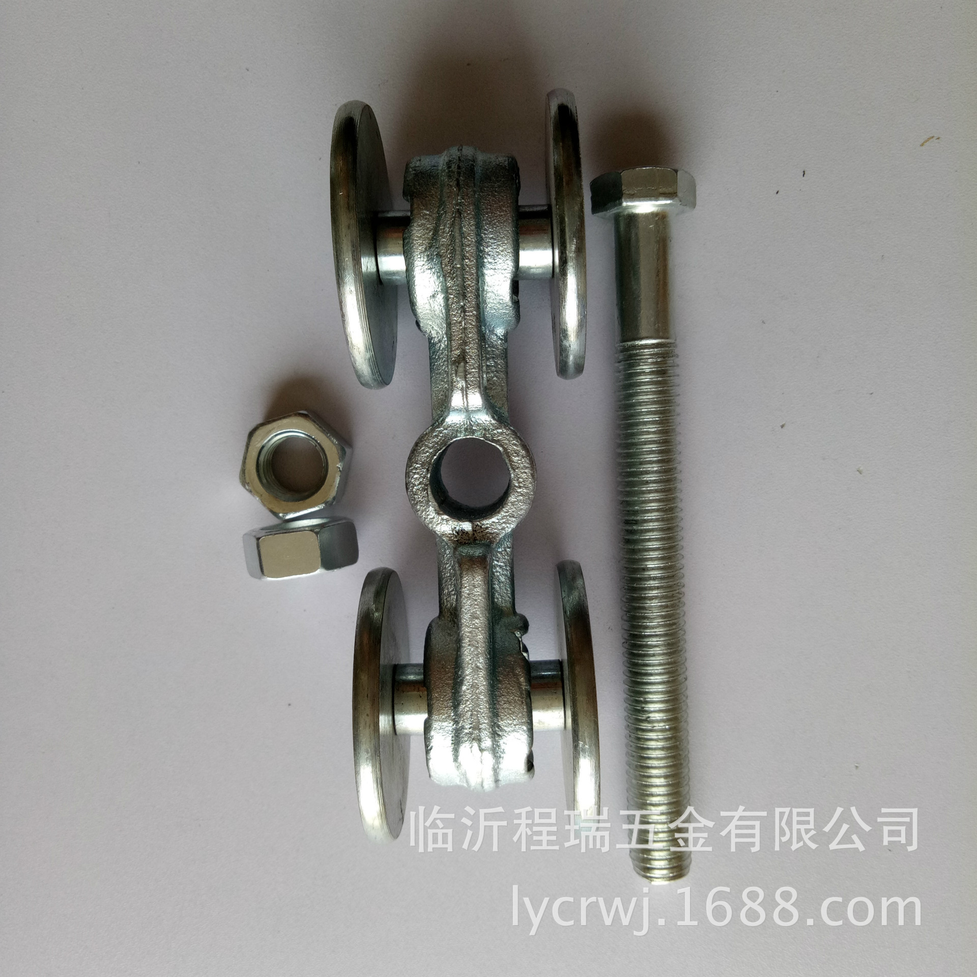 促銷 450吊輪 尼龍無軸承耐用滑輪吊輪 平移門加厚吊軌吊輪示例圖6