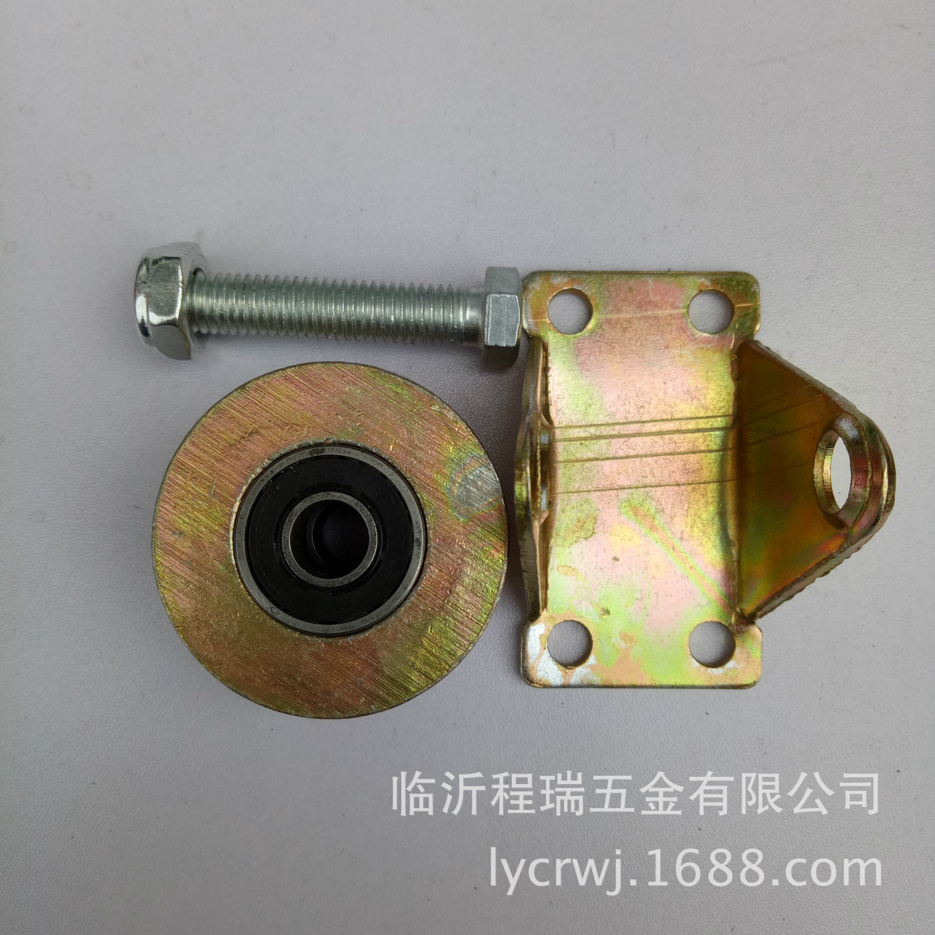 廠家直銷 新式重型彩鋼滑輪v型軌道輪 平移門彩鋼滑輪v型角鋼輪示例圖5