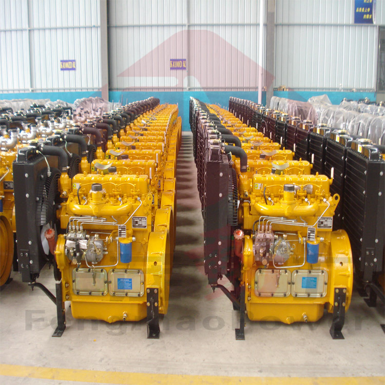 濰坊4100柴油機挖掘機用柴油機2400轉四缸示例圖1